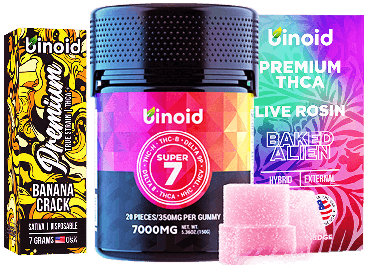 Best CBD and THC Products from Binoid